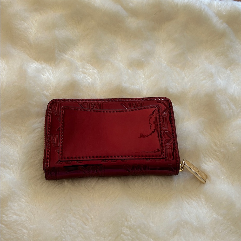 Michael Kors Small Cherry Metallic Wallet - Picture 2 of 7